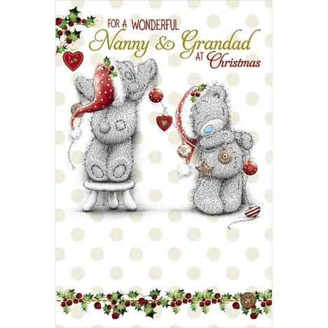 Wonderful Nanny & Grandad Me to You Bear Christmas Card £2.09